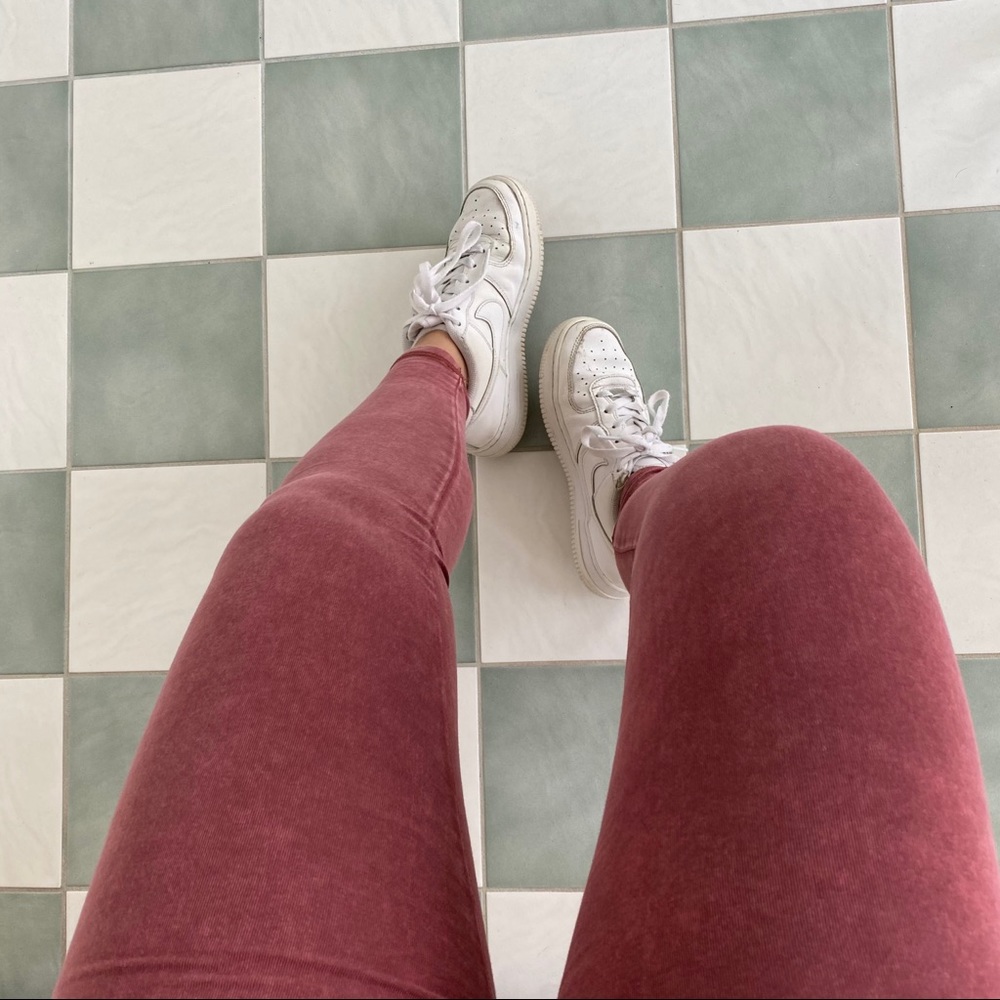 American Eagle Mauve Leggings